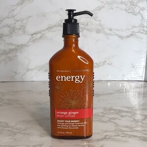Bath & Body Works Aromatherapy ENERGY ORANGE GINGER Body Lotion 6.5 oz RETIRED